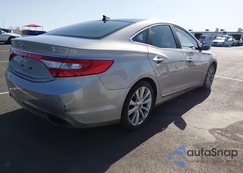2012 Hyundai Azera из США, поврежденный, VIN KMHFH4JG1CA117568